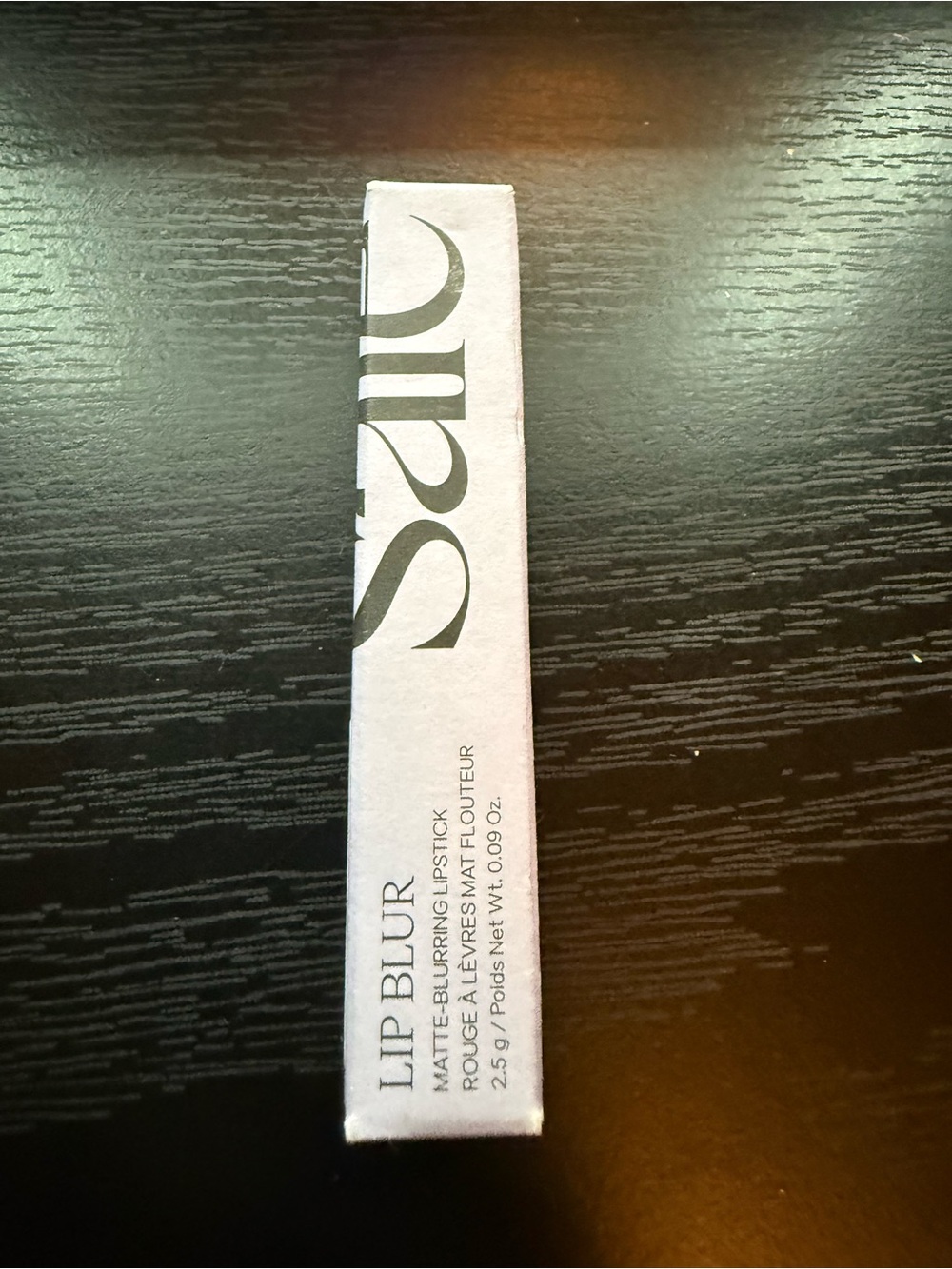 Saie Lip Blur Matte Blurring Lipstick - Pale Pink Box